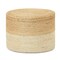 Edge Collections-18" x 14"-Handcrafted Braided Pouf Ottoman for Home Décor-1 pcs